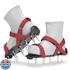 PLANTNOMICS Rasenbelüfterschuhe mit Klettriemen, vormontiert, komplett