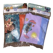 SwimWays Arm Floaters Moana & Stitch 2 Sets Kids Swim Safety NEW