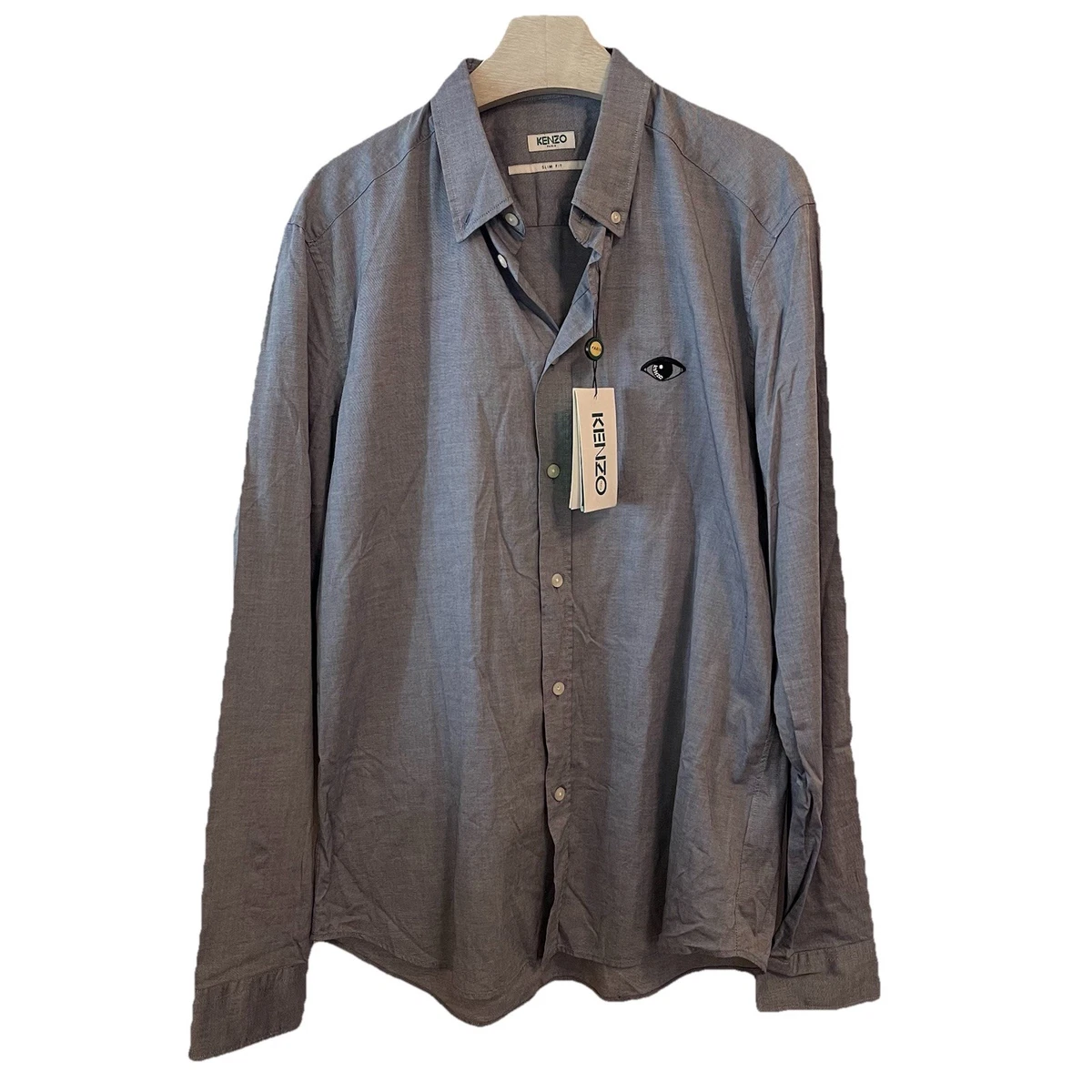 KENZO Blue Shirts for Men for sale | eBay