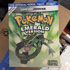 Pokemon Emerald Official Strategy Player's Guide Nintendo Power - with Poster