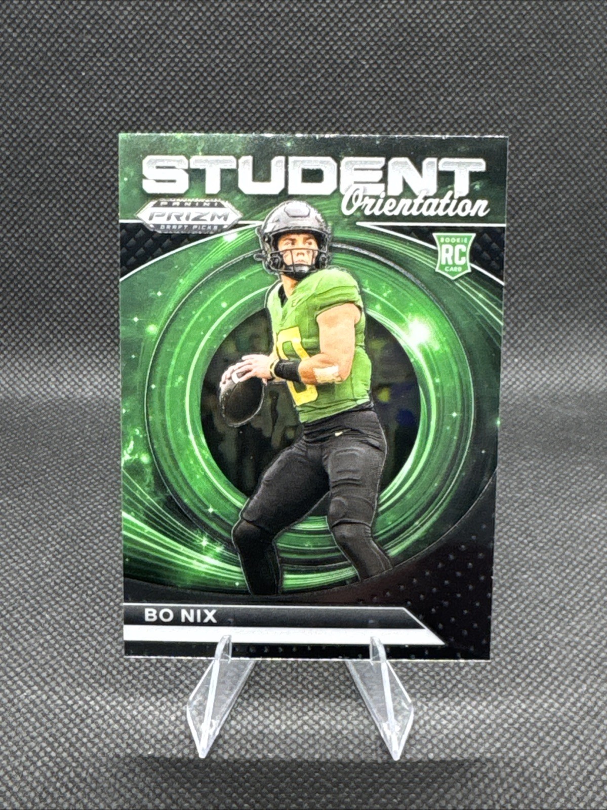 2024 Panini Prizm Draft Picks - Student Orientation Bo Nix #SO-BN (RC)