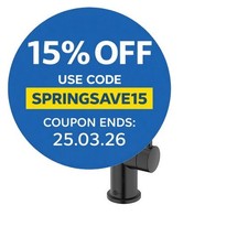 InSinkErator Moderno Black Instant Boiling Hot Cold Water Kitchen Tap 45394YISE