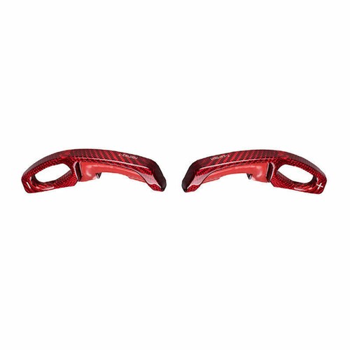 Steering Wheel Shift Paddle Extension For Lexus CT200 14-17 Dry Red Carbon Fiber - Picture 7 of 7