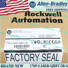 New in Box AB 1769-L24ER-QBFC1B/A CompactLogix 750KB DI/O AI/O Controller serA
