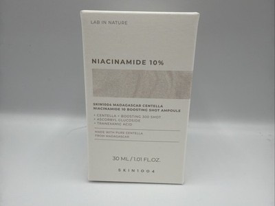 SKIN1004 Madagascar Centella Niacinamide 10% Boost Shot Ampoule 30ml NEW SEALED