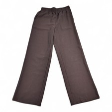 Sanctuary Elastic Waist Wide-Leg Pants S Brown