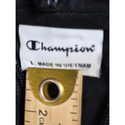 Champion Wake Forest Demon Deacons Mens Large Black Quarter Zip Windbreaker L image 7