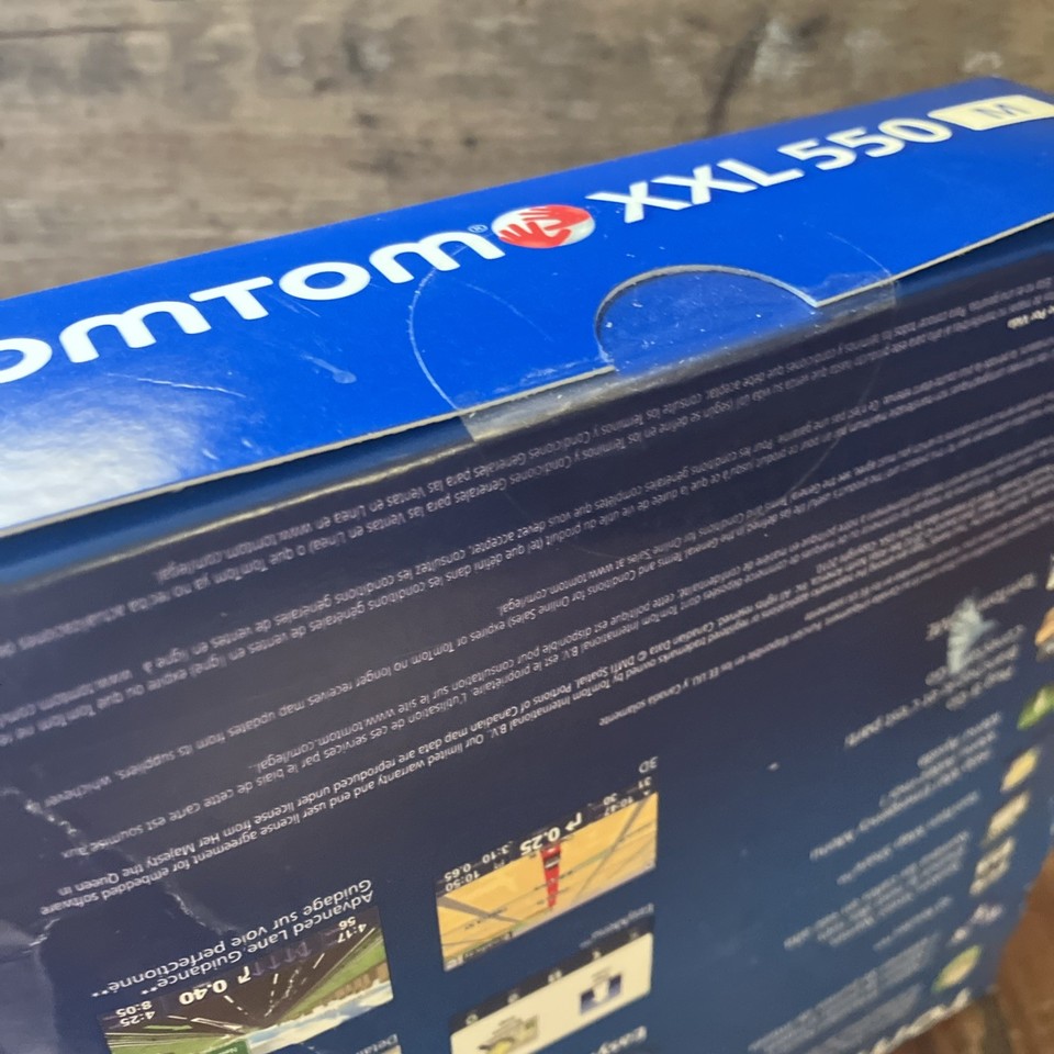 TomTom XXL 550 M GPS Navigator New in Box Lifetime Maps 636926039888| eBay
