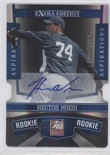 2010 Donruss Elite Extra Edition Rookie 100/100 Hector Noesi #182 Auto 2u3