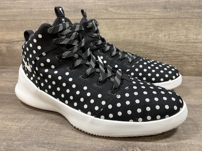 Nike HYPERFR3SH Premium 805898002 Basketball High Shoes Polka Dot Mens Size 12