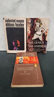 Lot Of 3 Alduous Huxley Vintage Paperback Books