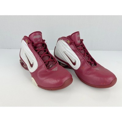VTG 2002 Nike Shox Limitless 304788-162 Red White Basketball Shoes Men's US 7