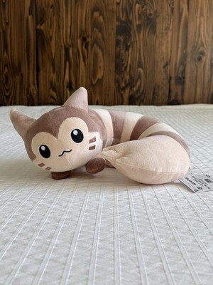 Furret Pokémon Mofugutto Look at My Tail! Plush Pokemon Stuffed Toy Banpresto