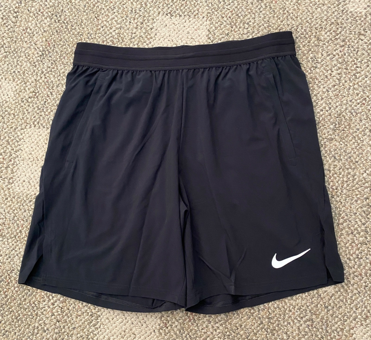 Nike Flex Vent Shorts Men XL Black Red DRI-FIT 8