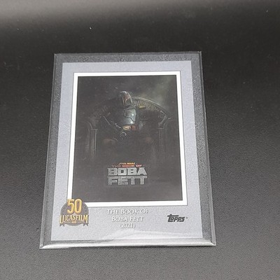 Topps Star Wars -50th Anniversary Lucas Film- #25 -The Book of Boba Fett -2021