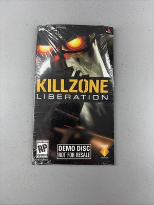 Killzone Liberation PSP Demo Disc SEALED RARE Sony PlayStation Portable PROMO
