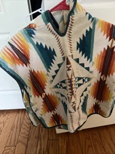 Pendleton Hooded Towel Colorful Youth One Size 100% Cotton