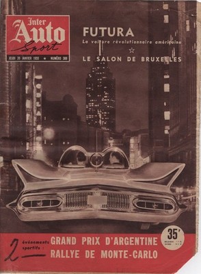 INTER AUTO 388 1955 RALLYE MONTE CARLO GP ARGENTINIEN LINCOLN FUTURA