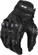 Air Flow Leather Motorcycle Gloves Touchscreen for Men and Women