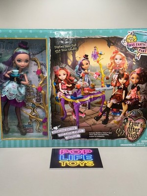 2013 Ever After High  Hat-Tastic Party Display w/ Madeline Hatter  #BJH36 *NRFB*