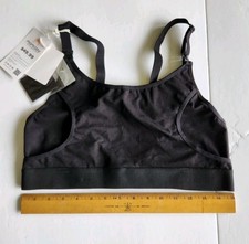 NWT Momcozy Black Wireless Nursing Pumping Hands Free Bra Medium Mom Cozy Womens