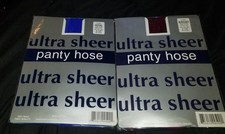 2 Two Pack Vintage Ultra Sheer Panty Hose