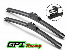 Windshield Wiper Blades 20"+20" J-Hook Wiper Replacement Premium Quality