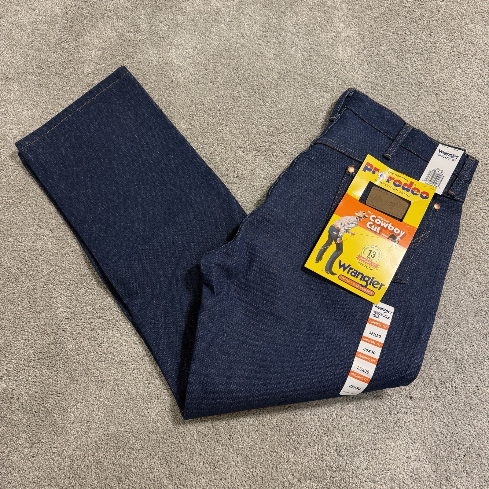 Mens Sz 36x30 Original Fit Pro Rodeo Competition 13mwz