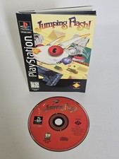Jumping Flash Ps1 Long Box Manual, Registration Card + Game Only - Tested 