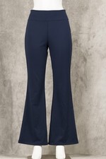 Halara Women Pants Flex Sculpt Knit High Waisted Pocket Work Navy XL