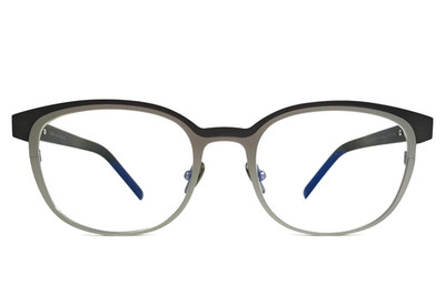 Tom Davies Eyeglasses Frame TD724 Col. 2130 Black Gray Square Full Rim 51-19-140