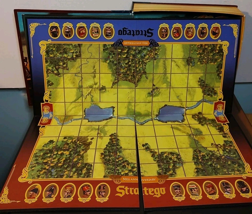 Stratego 50th Anniversary Edition Battlefield Strategy Board Game Complete box - Image 3 of 4