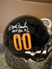 Mark Moseley Signed Commanders Full-Size Alternate Speed Helmet Inscribed MVP 82