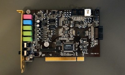 TerraTec SiXPack 5.1+ PCI Soundkarte (CS4630) Optisch SPDIF Sensaura 3D Retro
