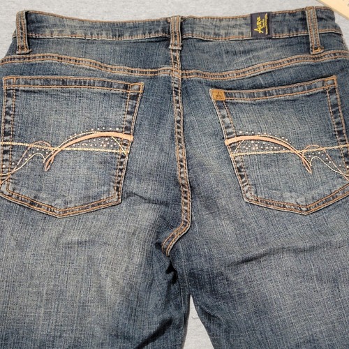 Aura By Wrangler Jeans Women's Size 10 Average Blue Denim Bootcut - Picture 6 of 14