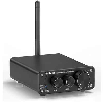 Fosi Audio BT10A Bluetooth 5.0 Stereo Verstärker 2 Kanal Klasse D Mini