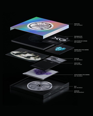 XG NEW DNA CD X ver、10枚 CD NEW DNA (X ver.) (Mini ALBUM) Japan XG Music w/Photobook (1 CD