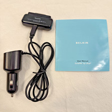 BELKIN TuneFM FM Transmitter for iPod 6G Classic F8Z075 un-tested