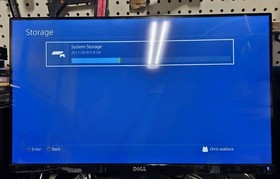 Sony PlayStation 4 Slim PS4 1TB Black Console CUH-2215B NTSC-U/C w/ Controller
