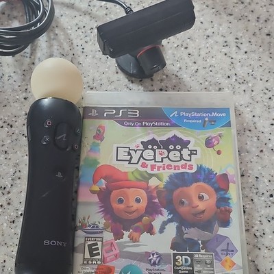 Sony EyePet & Friends PS3 PlayStation Move Bundle Eye Camera Motion Controller