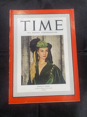 Time Magazine December 25, 1939 National Affairs Theatre Civil Liberties
