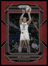 2023 Panini Prizm WNBA #23 Nia Coffey Red #/199