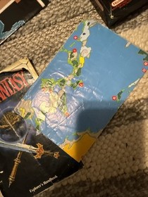 Final Fantasy (Nintendo NES 1990) Complete in Box w/ Maps & Manual CIB - TESTED!