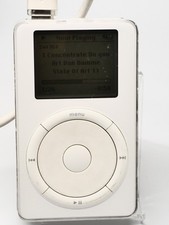 Apple iPod 1st Generation 10GB 32MB RAM - White for sale online | eBay