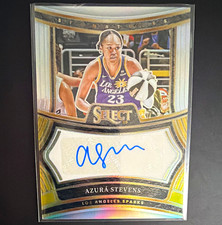 Panini 2025 Select WNBA Signatures Azura Stevens #SG-AS Auto Los Angeles Sparks