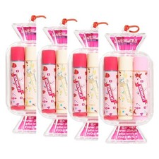 4 x Lip Smacker Lip Balm Candy Trio, 3 Pack