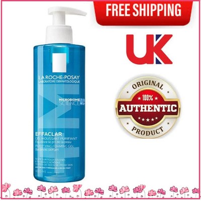 La Roche Posay Effaclar Purifying Foaming Gel 400ml für fettige empfindliche Haut