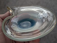 Murano Glass - Bulls Eye platter / Presentation dish / key bowl - 150 mm x 50 mm