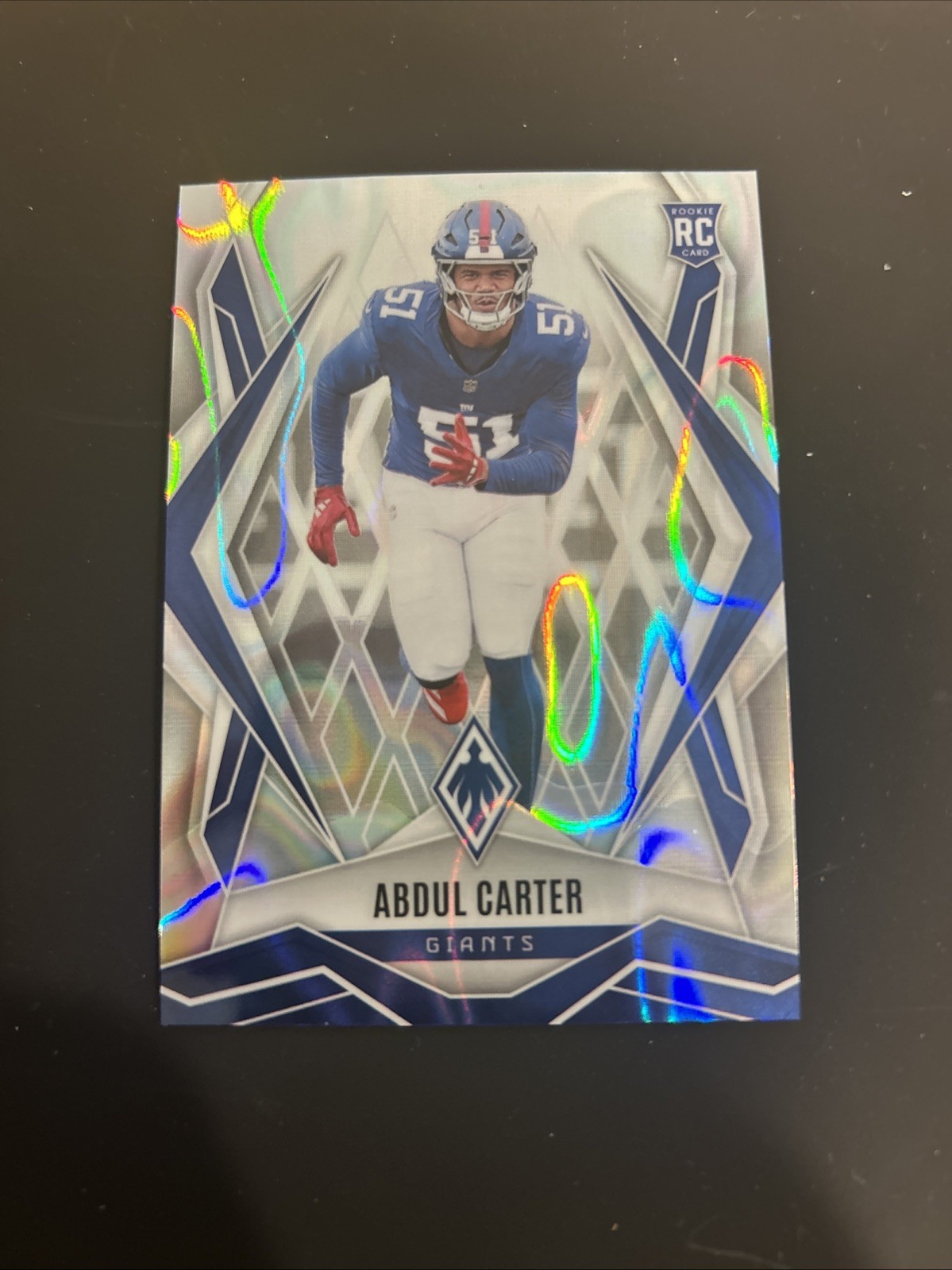 2025 Panini Phoenix - Rookies Abdul Carter #177 Silver (RC) New York Giants 