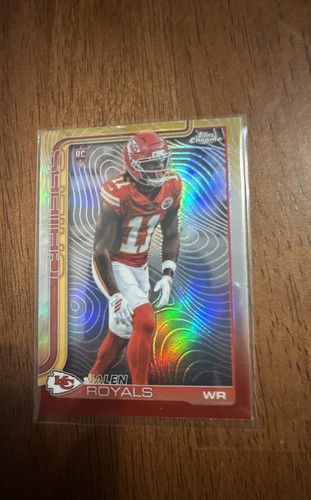 2025 Topps Chrome - Rookies Jalen Royals #337 Etch Refractor (RC)